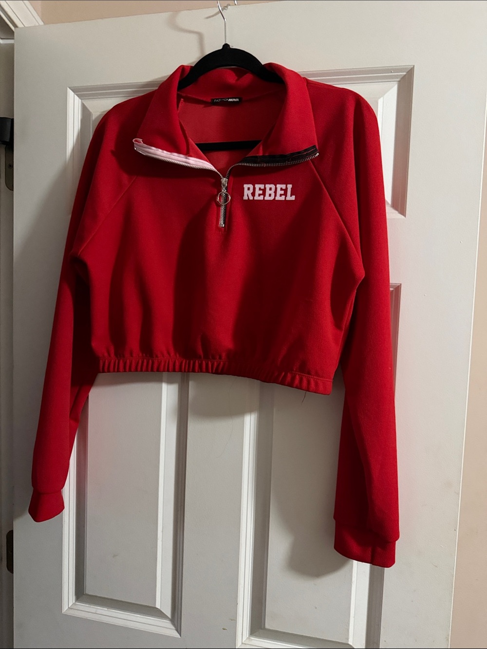 Fashion Nova Red Pullover Top